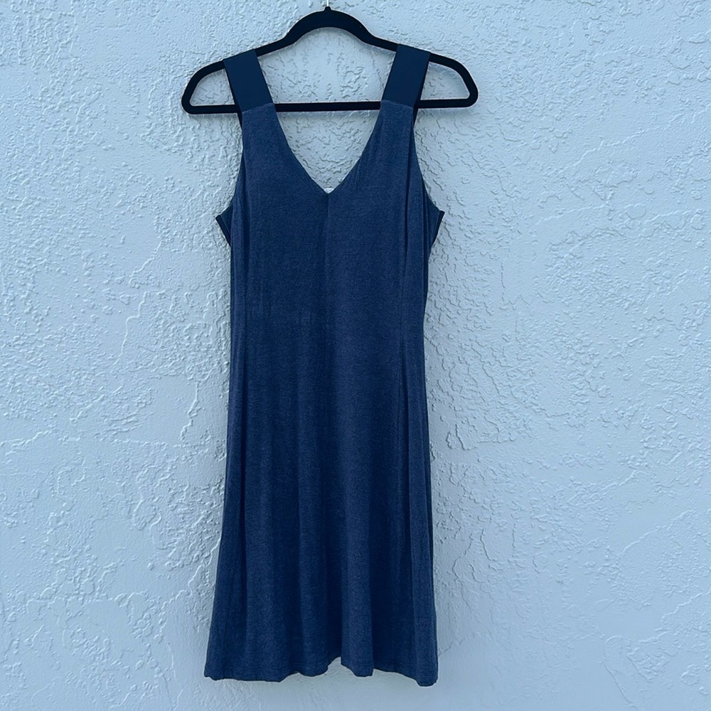 Athleta Navy Santorini Support Dress size small